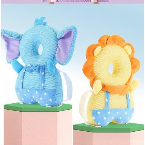 .Head Band Kids Helmets Crawl Pad Sub-Bees Winter Infant Shatter-resistant Head Knock Backpack Head Protection