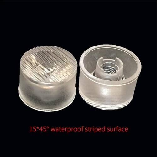 Diameter 21.8mm waterproof striped Surface waterproof PC LENSES