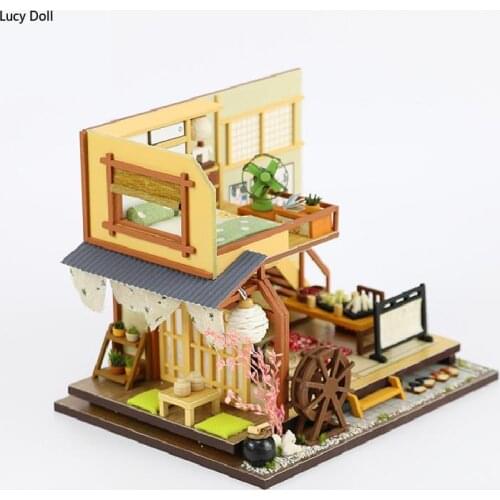 Diy DIY House 2020 New Diy Cottage Creative Architecture Japanese DIY House Assembly Qixi Send Boy Girlfriend Birthday Gift