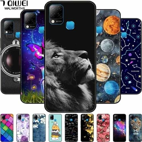 For Infinix Hot 10S NFC Case Silicone Soft TPU Back Cover For Infinix Hot 10T / Hot10s 10 S Phone Cases Hot10T 2021 6.82 inch