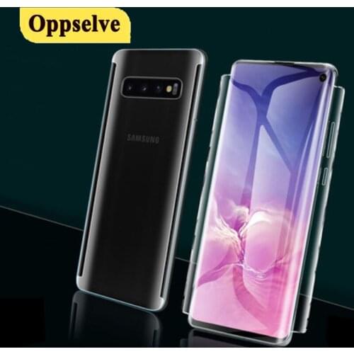 Front+Back Full Cover Hydrogel Phone Film Phone Cover Screen Protector For Samsung Galaxy S10 S20 Plus Ultra Note 10 Pro Note 20