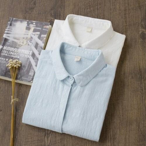 Синие блузки IOQRCJV China At AliExpress