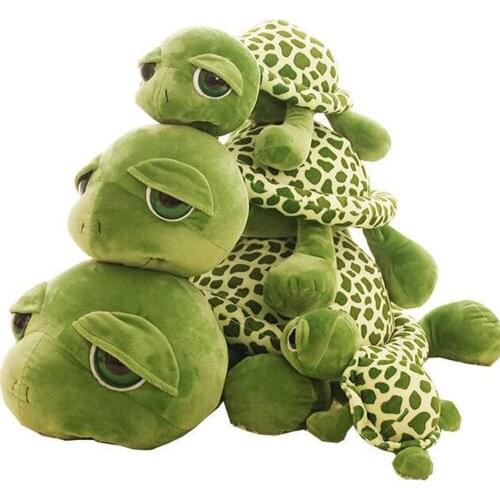 BOLAFYNIA Lovely big eyes turtle turtle Baby stuffed toy birthday gift children Plush toy Christmas doll