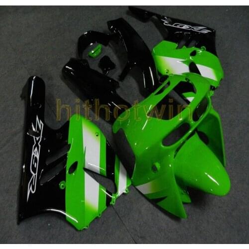 Custom motorcycle cowl for ZX-9R 1994 1995 1996 1997 ZX9R 94-97+Free bolts+red ABS Fairings