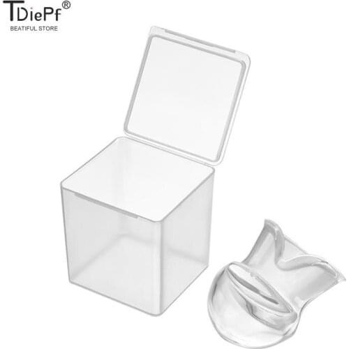 1PCS Transparent Silicone Anti Snoring Tongue Retaining Device Snore Solution Sleep Breathing Apnea Night Guard Aid Stop Sleeve