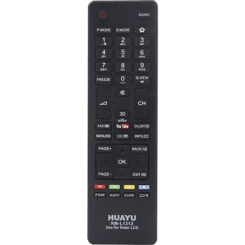 Remote Control Suitable for Haier TV htr-a18h LED LE22M600F LE24M600F LE24M660F LE28H600 LE28M600 LE32M600 LE39M600F LE40M600F
