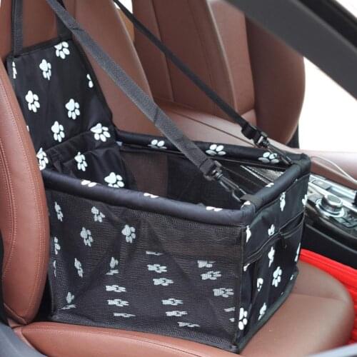 Pet Puppy Dog Carrier Car Seat Dog Mat Car Basket Breathable Waterproof Cage Booster Car Seat Pet Car Seat Bag Pet Products