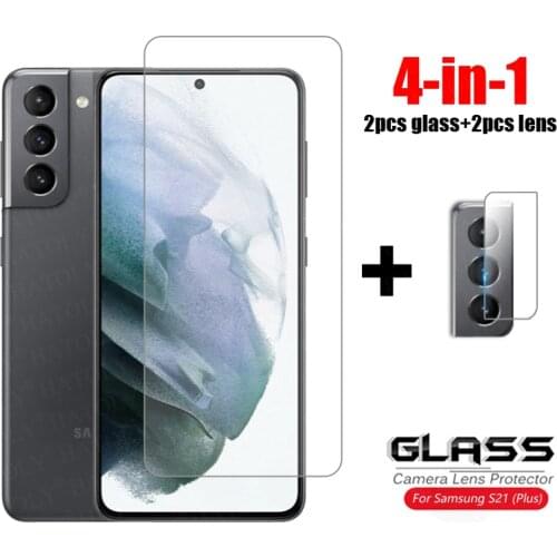 For Glass Samsung Galaxy S21 Tempered Glass HD Clear Full Glue Ultra-thin Screen Protector For Samsung Galaxy S21 Plus 5G Glass