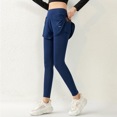 Women Sport Pants With Phone Pocket Gym Sport Leggings Woman Running Tights Skinny Joggers Pants Compression Gym Soft Pants