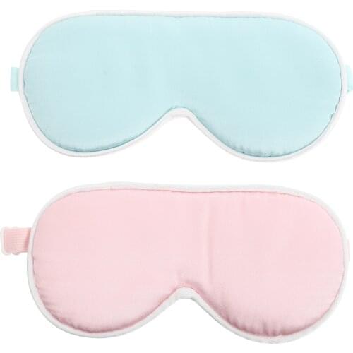 2pcs Simple Practical Useful Silk Blindfolds Eye Patches for Baby Newborn Infant