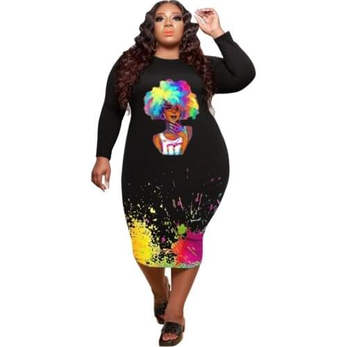 African Clothes Africa Dress Print Dashiki Ladies Clothing Ankara Plus Size Africa Women Dress African Dresses For Women
