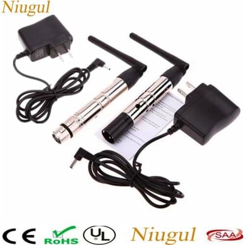 DMX Wireless Transmitter Receiver DMX512 Laser/Beam/LED Par Light Controller 2.4G For Stage Effect DMX512 Transmitter Receiver
