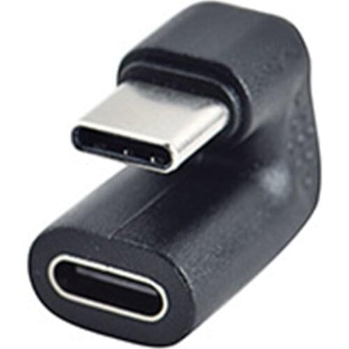 Type-C Male to Female Data Charging Cable Elbow Mobile Tablet Computer Game Power Supply Cable Adapter Plug