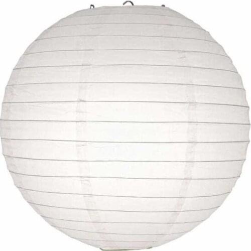 Kikajoy White Paper Decor Lantern 20 cm christmas decorations рождественские украшения