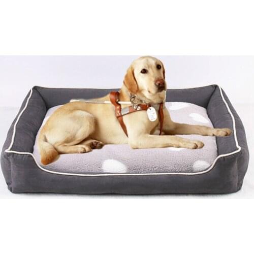 Dog Beds Kennel For Small Medium Large Dogs Cat House Soft Fleece Warm Cotton Puppy Cat Bed Winter Animal Bed Cama Para Cachorro