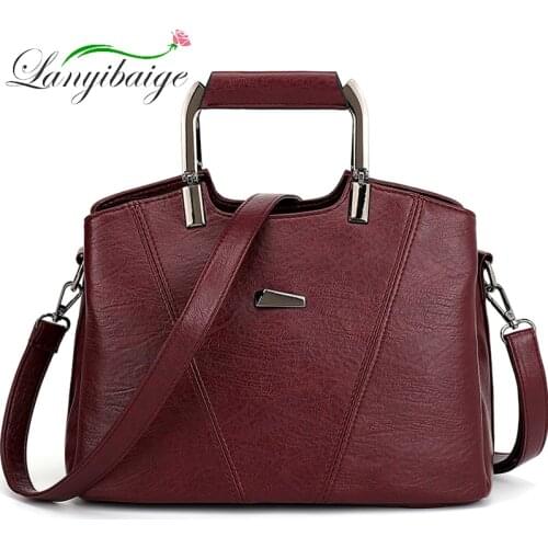 LANYIBAIGE New Luxury Handbags Leather Crossbody Bags For Women 2020 Shoulder Bags Designer Ladies Hand Bags Female