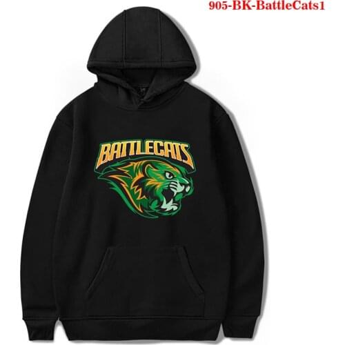 The Battlecats Hoodies Men 2021 Autumn Winter Sweatshirt Tiger Head Print Hoodie Fashion Hoody Pullover Homme Clothes Streetwear
