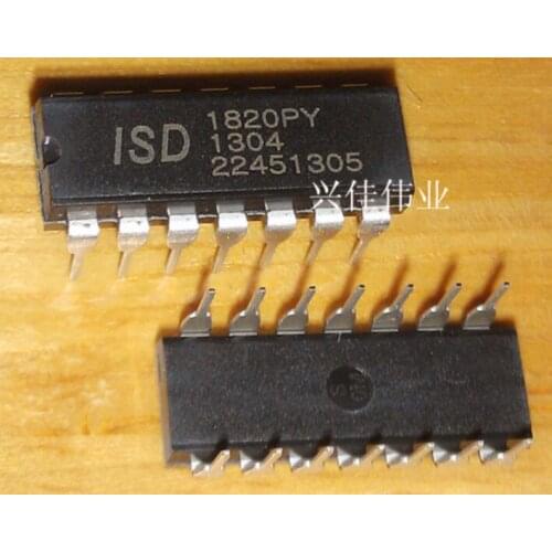 Xinyuan 5pcs/lot ISD1820PY DIP14 ISD1820 DIP 1820PY new and original IC
