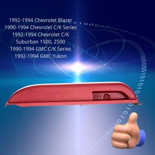 OEM NEW Front Passenger Side Door Armrest Red 90-94 Chevrolet GMC 15691218