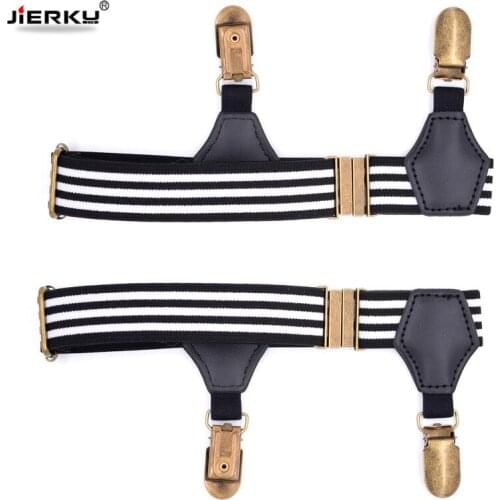 Fashion Sock Garters Socking Stays Holder Gentleman Lose Suspenders Elastic Uniform Business leg Strap Braces Garters 1pair