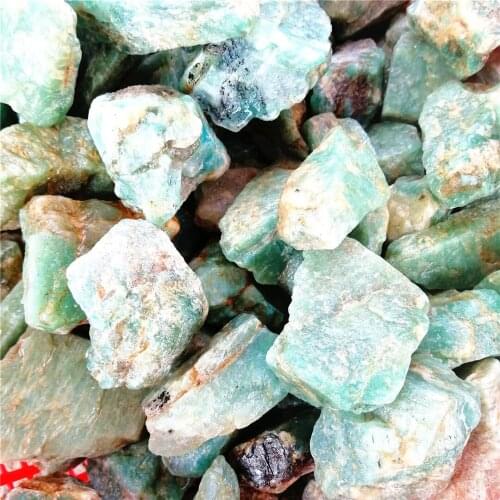 200g Bulk Lots Natural raw amazonite rough amazon stone natural quartz crystals mineral energy stone for healing