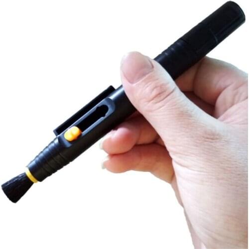 Camera Lens Cleaner Brush Cleaner Pen with Liquid Nozzle Dust Cleaning Tool for DSLR VCR CD Keyboard Camera Pen Tools with Spray
