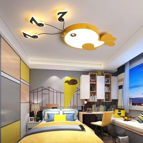 Modern Kids Room LED Ceiling Lamp For Babys Room Bedroom Kitchen Dining Room Villa Foyer Coffee Bar Indoor Home Acrylic Lights