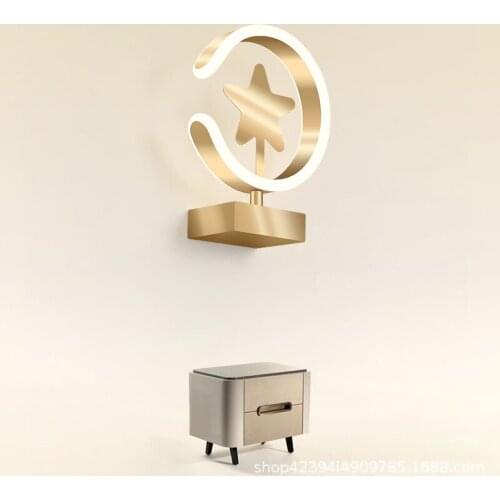 Modern led wood industrial decor penteadeira wall lights home deco dinging room lamp beside lamp