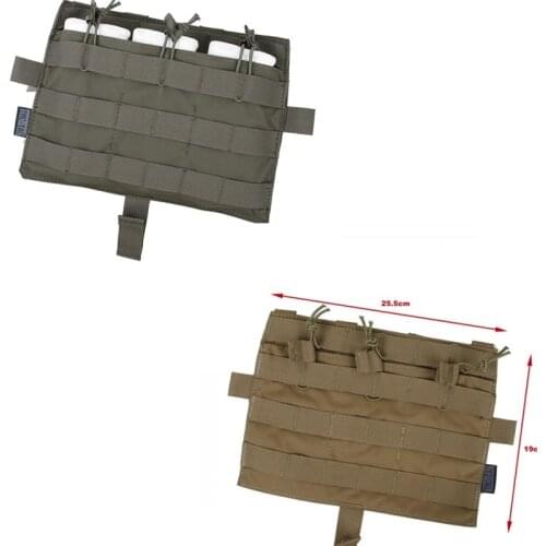 TMC Molle M4 Triple Mag Pouch Bag Multicam for Tactical Avs Jpc2.0 Vest Front Panel TMC2849-RG/CB/A1