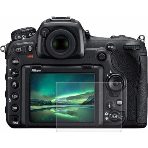 2.5D Curved Edge 9H Surface Hardness Tempered Glass Screen Protector for Nikon D500 D600 D610 D7100 D7200 D750 D800 D810