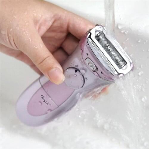 Rechargeable Lady Shaver Women Epilator Waterproof Bikini Leg Armpit Hair Removal Depilation Body Hair Trimmer Razor No Pain 31