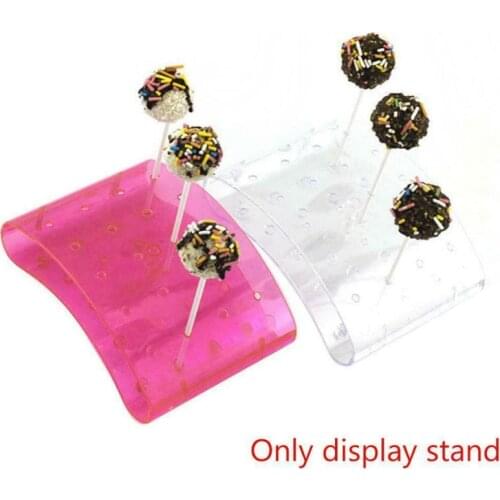 3 Colors Cake Pop Lollipop Stands/Display/Bases/Shelf Arc Shaped DIY Bakeware Cake Tool Kitchen Acceserries Candy Cake Stands