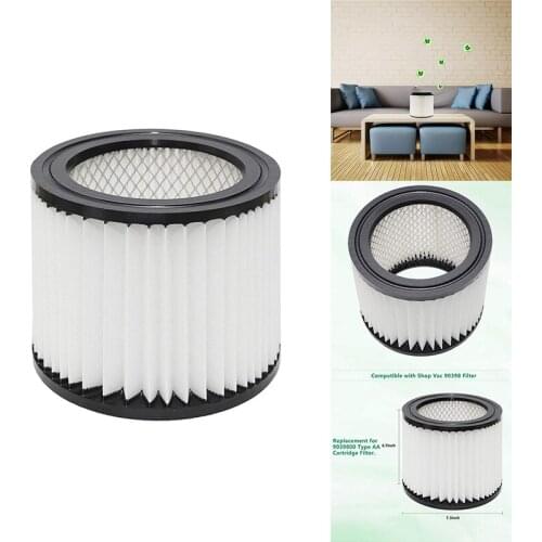 90398 Replacement Filter For Shop Vac 90398, 903-98, 9039800, 903-98-00, Hangup Wet/Dry Vacuum Cartridge Filter