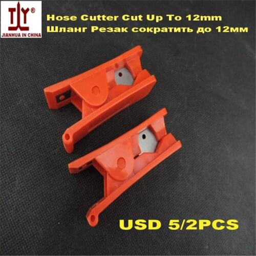 Free shipping USD 5 / 2 PCS Pneumatic Plus TC Nylon PVC PU Plastic Tube & Hose Cutter Cut Up To 3/4" OD (Drip Tubing Cutter)