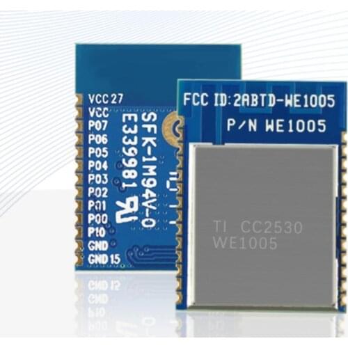 CC2530 ZigBee 2.4G MESH Network Remote Industrial Communication RF Transmission Module pcb antenna 802.15 dc3.3v