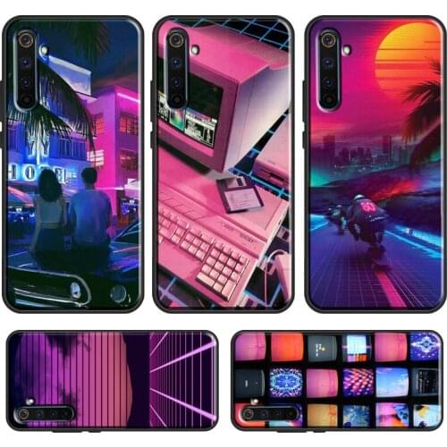 Aesthetics 80s Style Aesthetic Phone Case For OPPO Realme GT C3 C11 C15 Q3 6 7 8 Pro Coque For OnePlus 9 Pro 7T 8T Nord