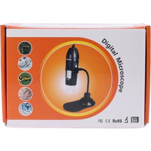 Digital USB Microscope 1000X Magnifier Protable Endoscope Microscope with Stand Y98E