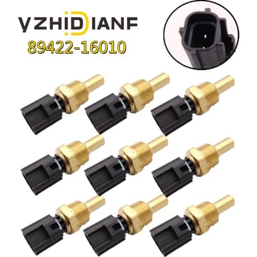 10x Water Temperature Sensor For TToyota Camr-y Coroll-a Hiac-e Pase-o Yari-s MMazda MX-5 Demi-o MPV- 89422-16010 8942222030