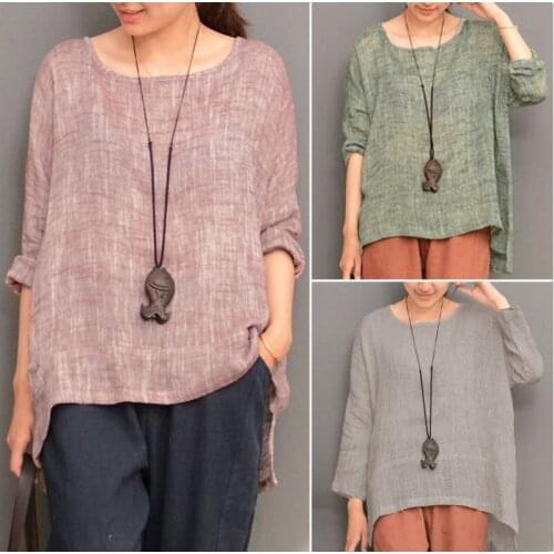 FGHGF Womens Linen Shirts