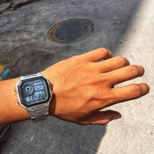 Мужские водонепроницаемые часы ILOVEDIY China At AliExpress