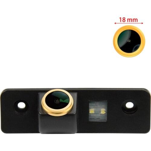 Freezzmi Golden HD Car Rear View Reverse Backup Camera Original Hole for SKODA ROOMSTER Fiesta OCTAVIA TOUR FABIA