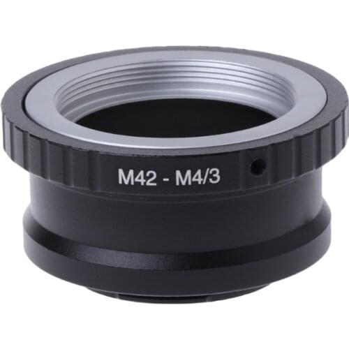 Round aluminium alloy M42 Lens to Micro 4/3 M4/3 Adapter Ring for Panasonic G1 GH1 Olympus E-P1 EP-2