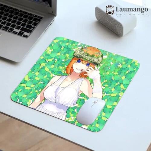 Mousepad Gamer Mouse Mats Gotoubun No Hanayome Gamer Small Computer Mouse Pad Anime Table Deskmat Cheap Gaming Laptop Rubber Mat