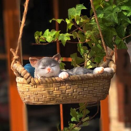 Creative Animal Cute Swing Pendant Kindergarten Courtyard Garden Balcony Decoration Home Living Room Decoration Birthday Gift