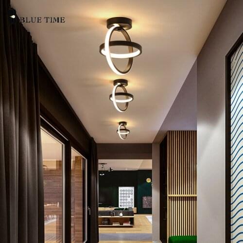 Square Round LED Chandelier Home Lights for Living Room Bedroom Ceiling Chandeliers Lighting Small Aisle Corridor Stair Lights