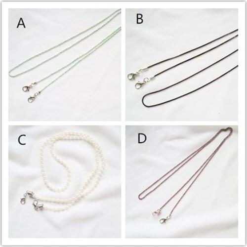 Hot 500pcs/lot Pearl Mask Chain Mask Neck Chain Mask Accessories Necklace Statement Necklace