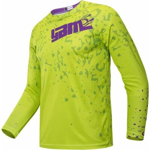 Motorcycle Jersey New Racing Downhill Jersey Mountain Bike Jersey Sleeve Racing Clothes Downhill MTB Offroad Motocross Jerseys