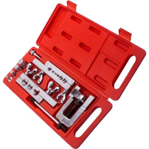 For Refrigeration Copper Tube Flaring Swaging & Cutting Tool Kit Set 1/4" 5/8