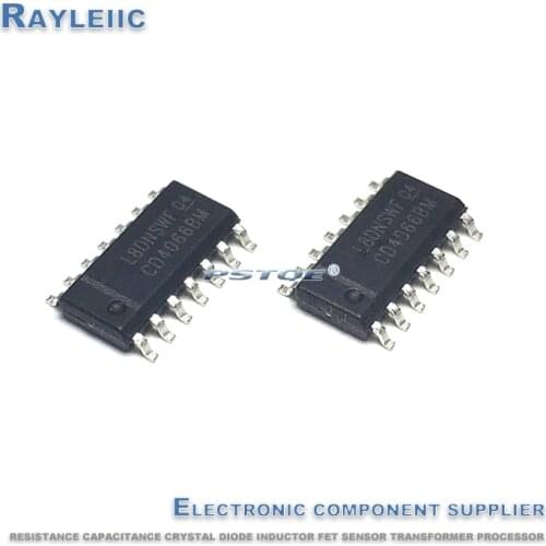 NEW CD4066BM SOP-14 CD4066 4066BM 4066 SOP14 IC Four way bidirectional switch free shipping