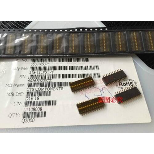 Original new 100% 218-12LPSTRF dial switch 12-bit 12P SMD coding 1.27MM spacing patch